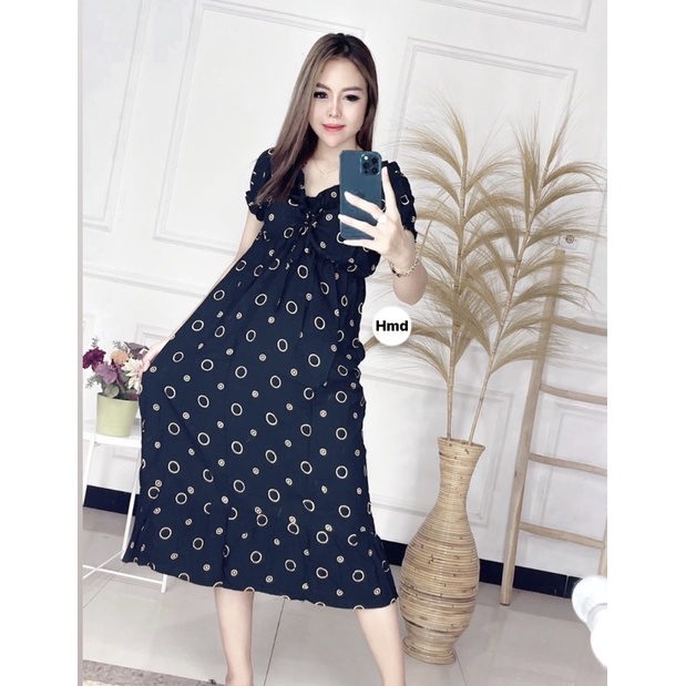 DASTER ELSA ANDIN / DASTER KEKINIAN / DASTER ELSA / DASTER ANDIN / DASTER SERUT DADA MODEL TERBARU-Motif hitam