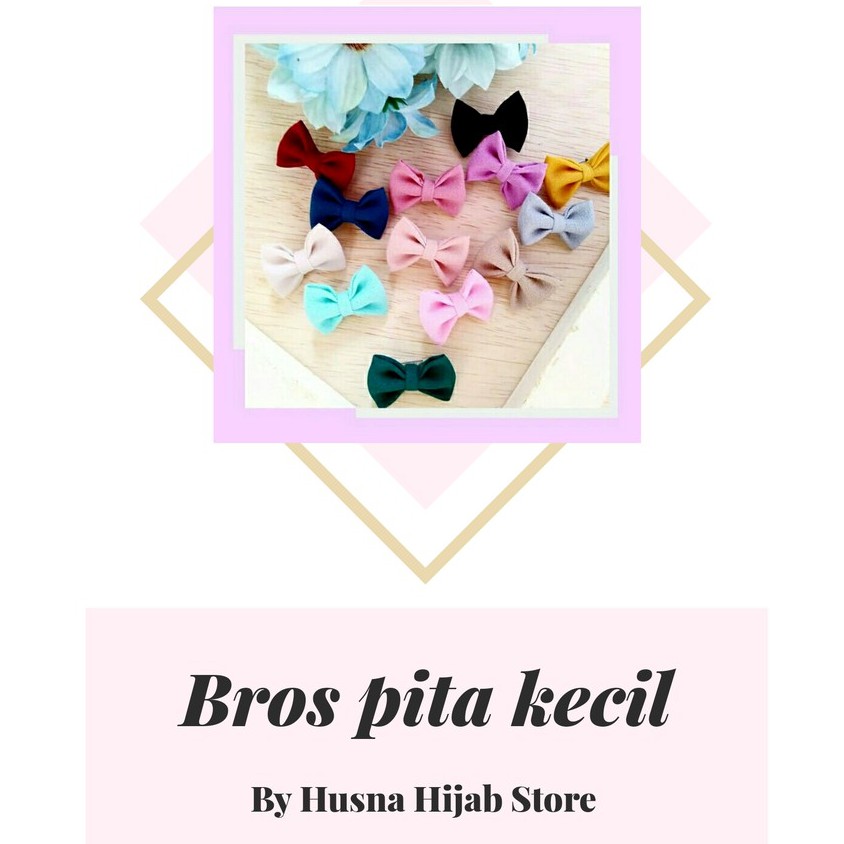 [BRAND HUSNA HIJAB] SOUVENIR Bros Pita Kecil Ecer / Bros Pita Wolfis