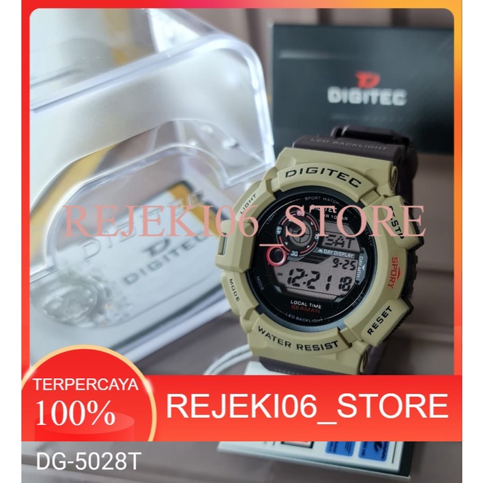 Jual Jam Tangan Digitec Rubber DG5028T DG-5028T CH-4W