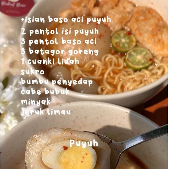 

baso aci puyuh