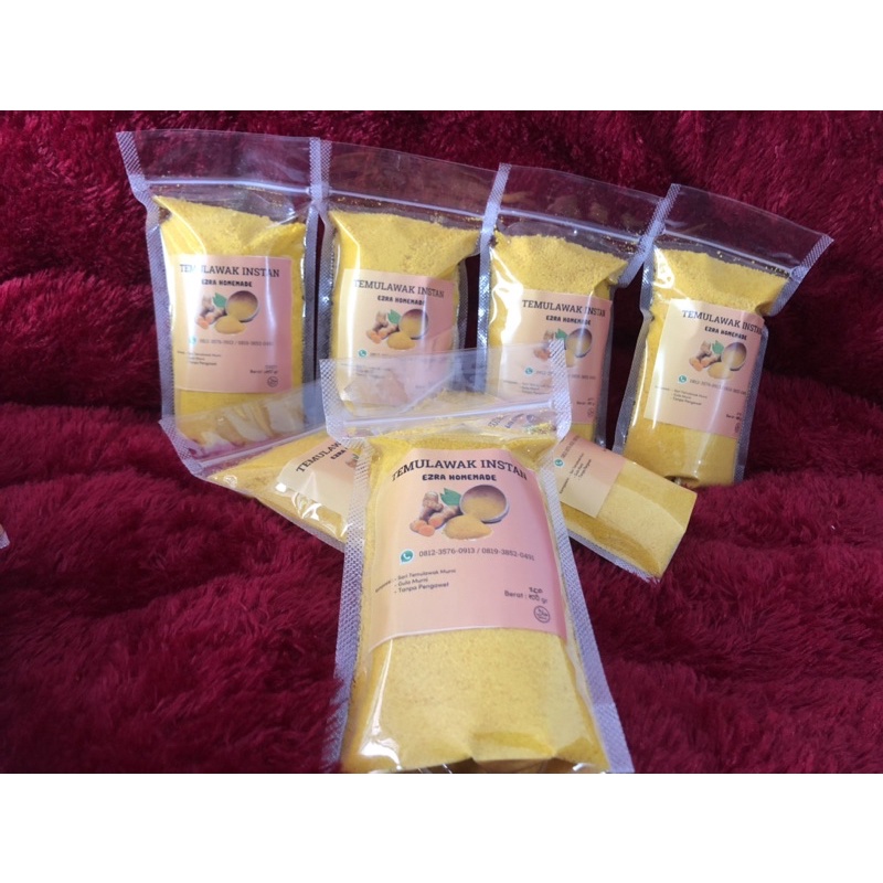 

TEMULAWAK INSTAN SIAP SEDUH ☕️ GA RIBET (tanpa harus di endapkan / di saring terlebih dahulu)