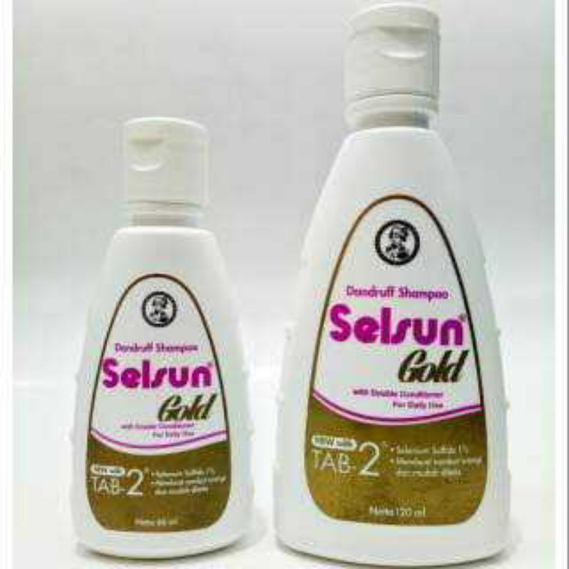 Selsun gold 120ml/selsun shampo gold/original