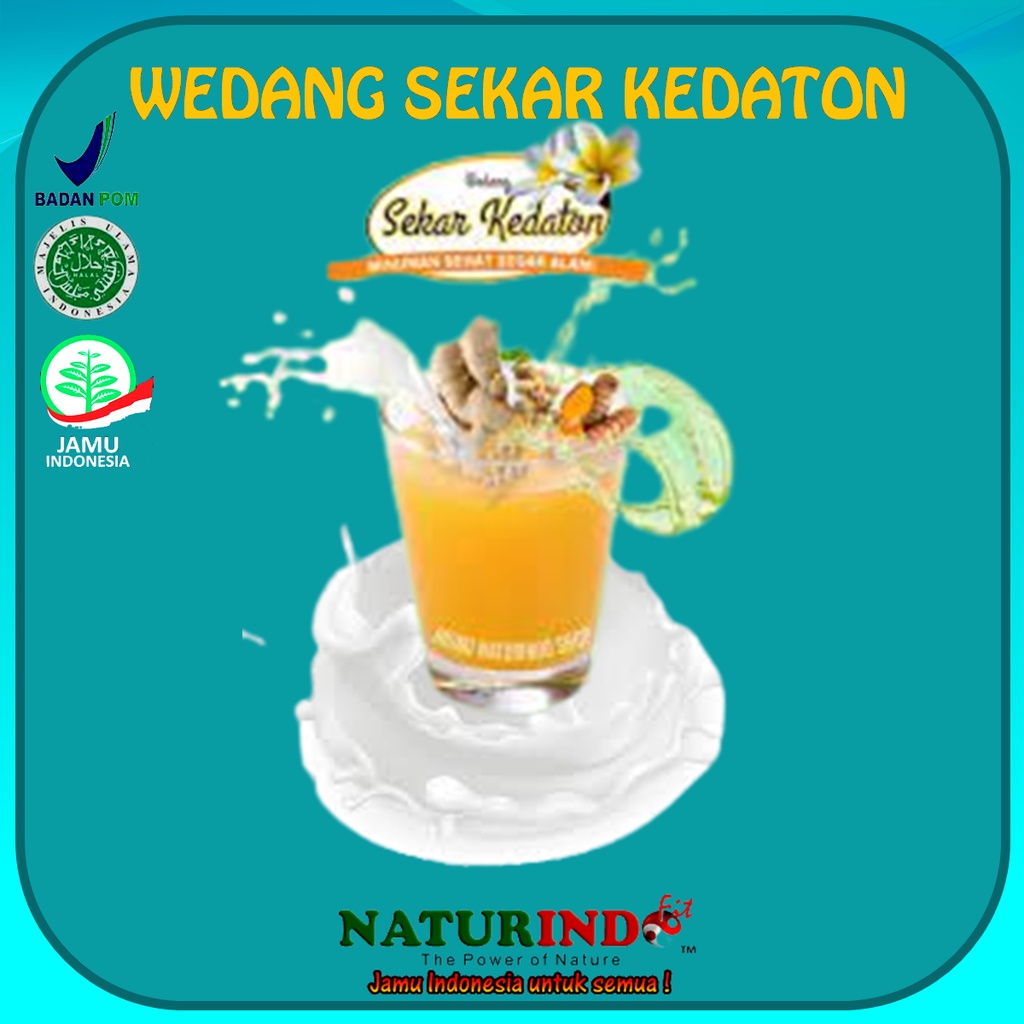 

minuman tradisional jawa berkhasiat rempah pilihan wedang sekar kedaton jamu modern menjaga imun tubuh menghangatkan badan bahan alami 100% halal MUI BPOM