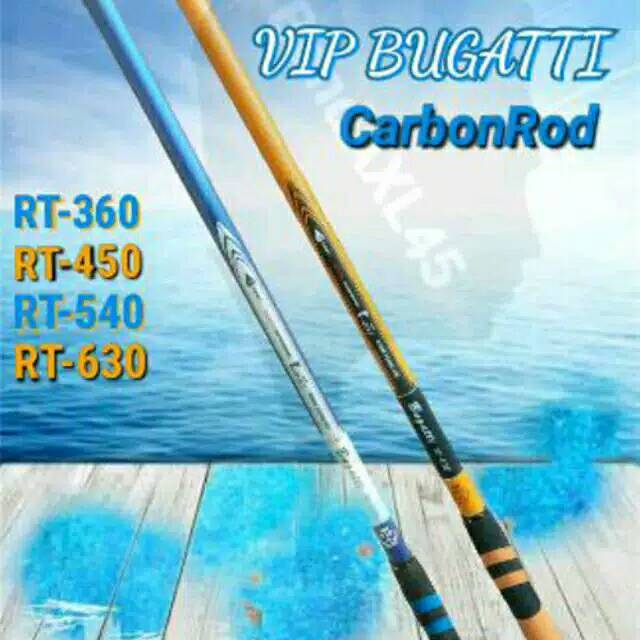 Joran Tegek Giant Flag Tongkat Bendera VIP BUGATTI RT 630 panjang 6,3 meter