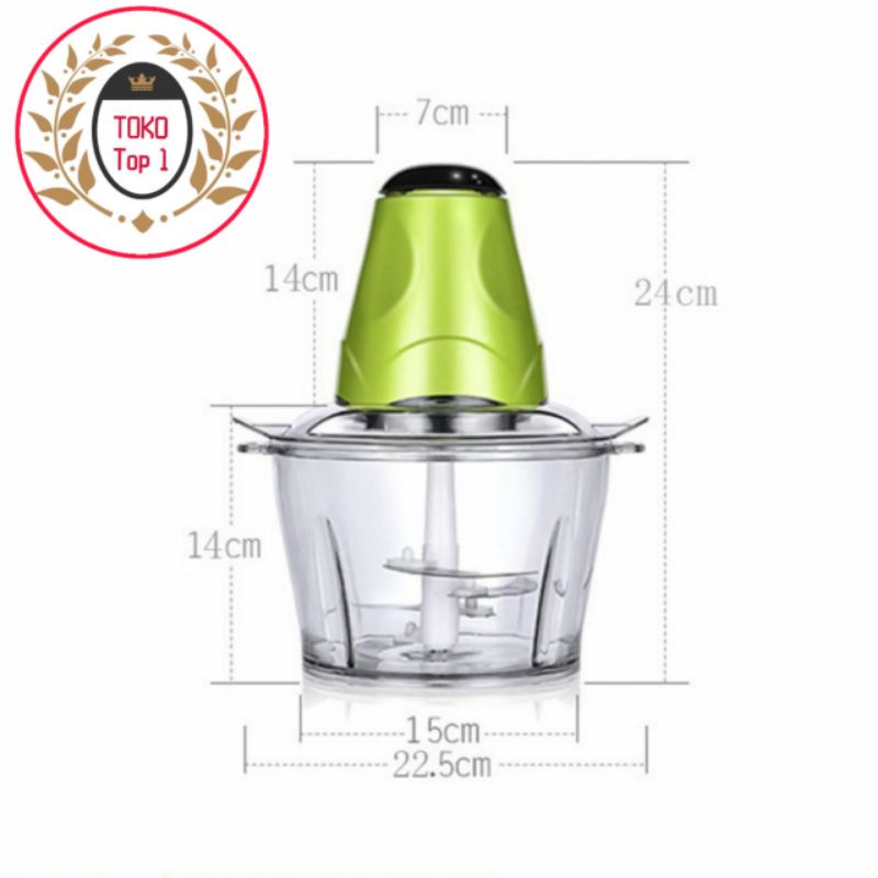 2L Blender capsule quatre Blender cutter serbaguna Food Processor