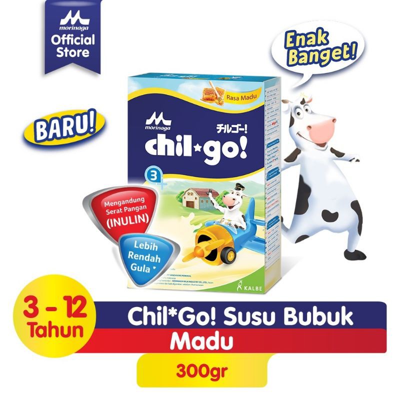 

Susu Chil Go Powder 3+ Morinaga Kalbe 300 Gram / Chilgo Bubuk Madu