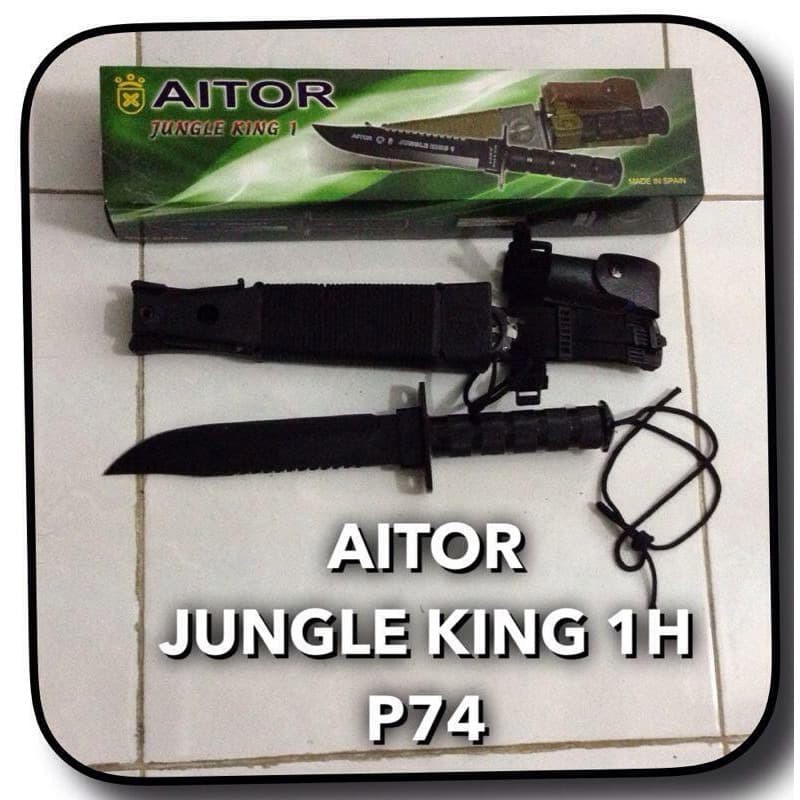 New Item! AITOR JUNGLE KING 1 HITAM SURVIVAL KIT AITOR 1 JUNGLE KING 1 HITAM Baru!