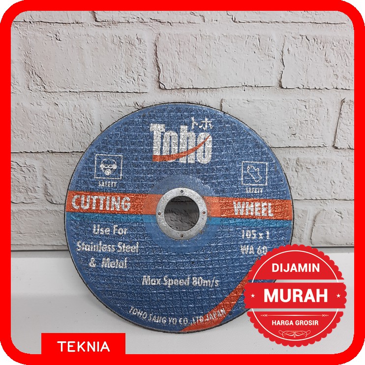 Mata Batu Potong (Cutting Wheel) 105mm 4inch Toho