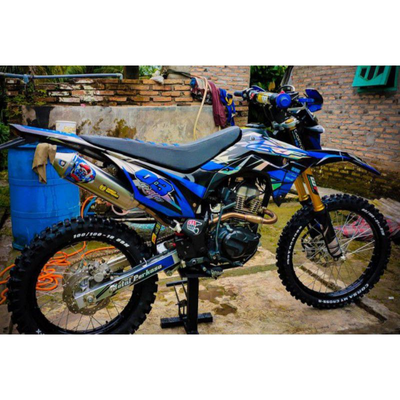 DECAL STICKER HOLOGRAM CRF 150L,KLX, DTRACKER, WR155 FULL BODY (Bahan Max decal)cod