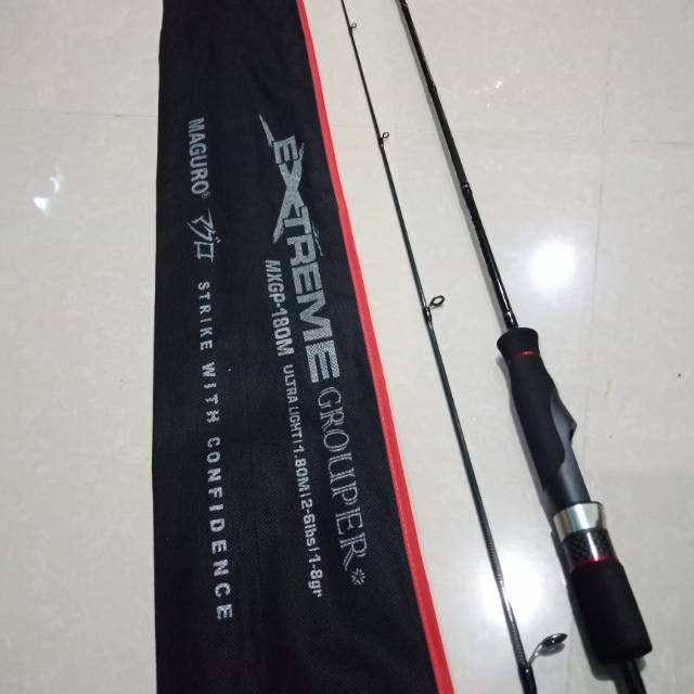 Baru joran maguro extreme grouper 1.80