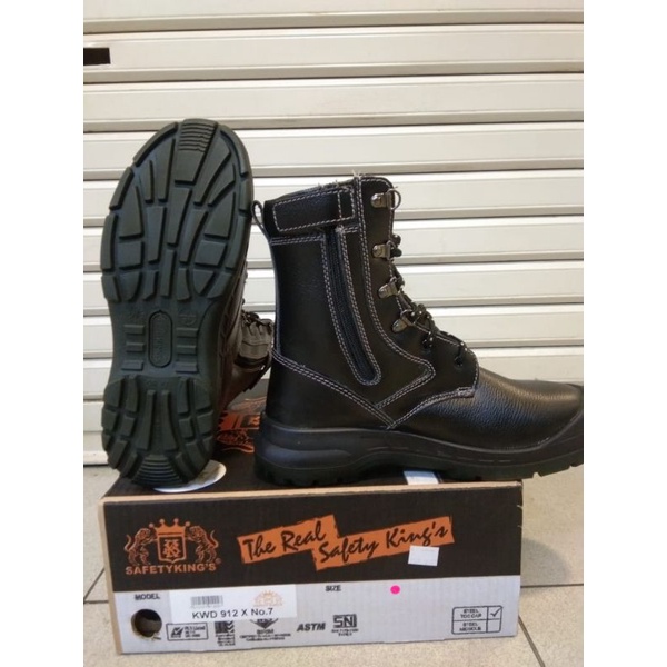 SEPATU SAFETY KING KWD 912X ORIGINAL DOUBLE INSOLE.