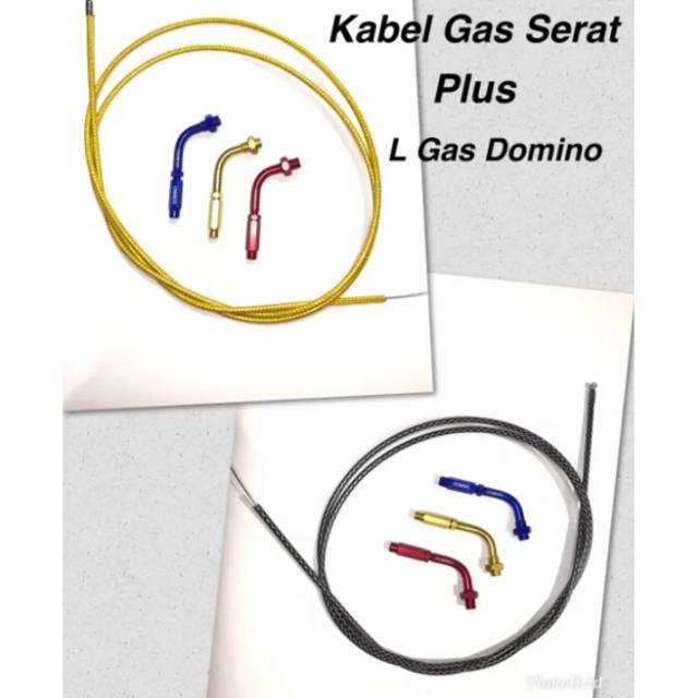 Kabel Gas Serat Plus L Gas warna Cnc