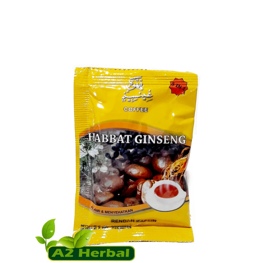 

Kopi 5 in 1 Habbat Gingseng Coffee El-iman 1 SACHET ORIGINAL