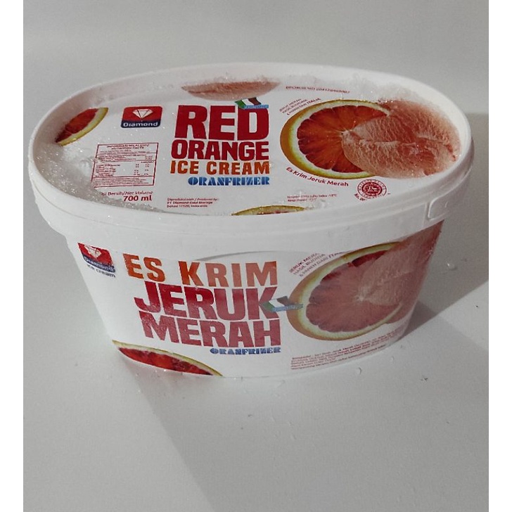 

Ice Cream Diamond RED ORANGE 700ml