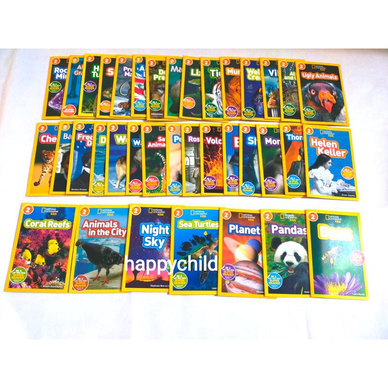 37 books National Geographic Level 2   Kids Geography buku import buku anak buku bacaan happychild