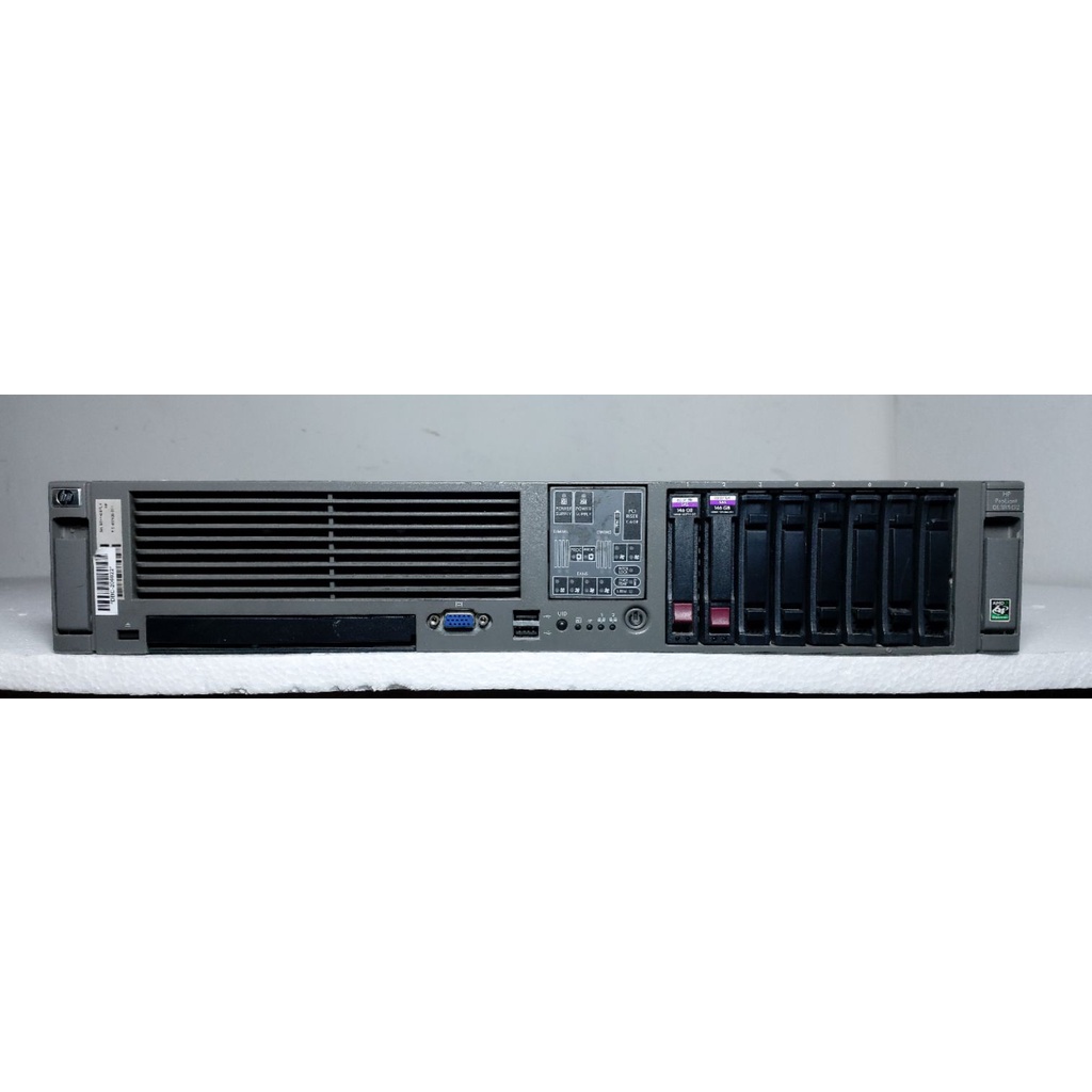 Server Hp DL 385 G2 2U Amd Opteron 2214 Ram 8gb Ddr2 Hdd 160Gb