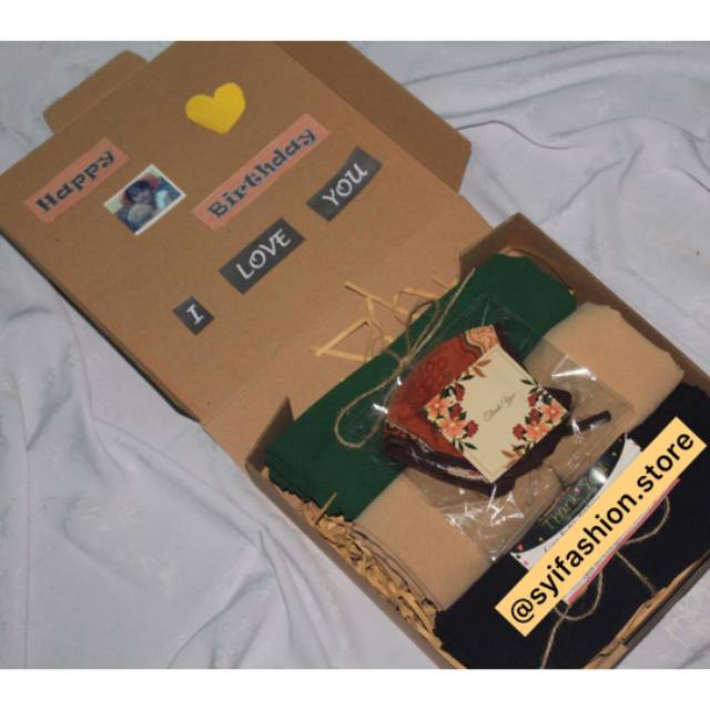 

PASHMINA BOX!! BISA REQUEST // GIFT BOX // KADO // HAMPERS // HADIAH // GIFTBOX MURAH
