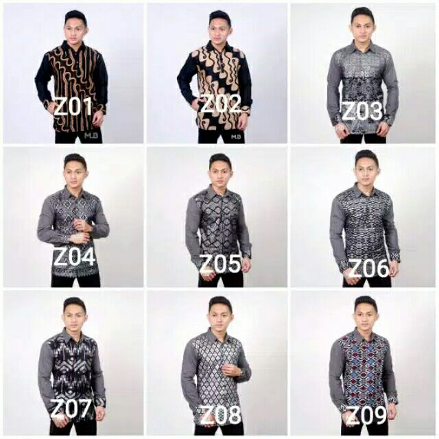 Goedankstorehrb026 Kenongo Hem Kemeja Batik Pria Lengan Panjang Katun Primis Premium Halus Mlxlxxl