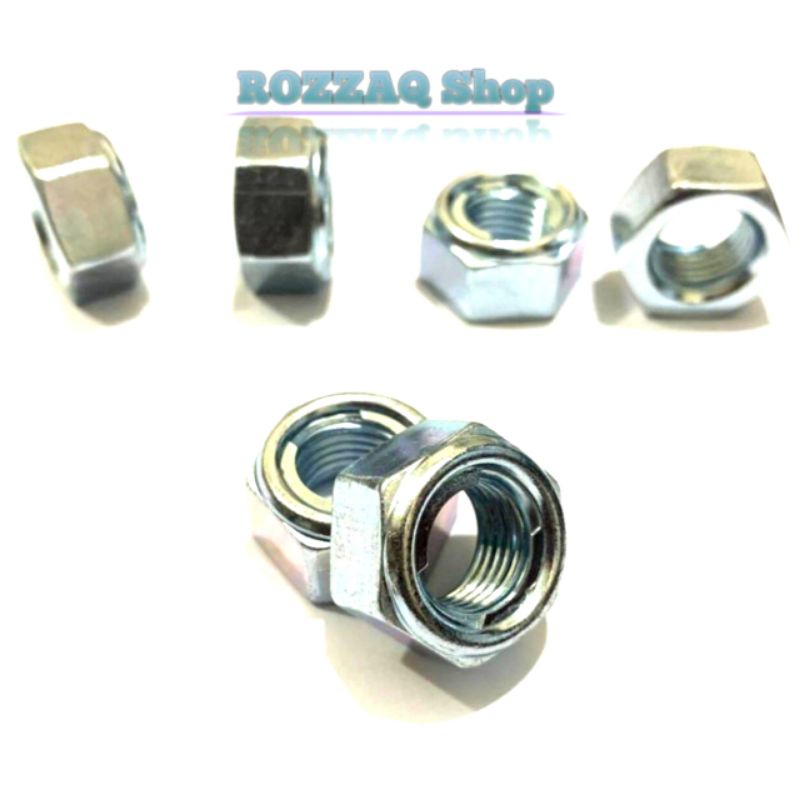 2 PCS MUR As RODA BELAKANG MOTOR YAMAHA MUR AS MEGAPRO GL MIO RX KING UKURAN KUNCI 19 Diameter ulir 14mm