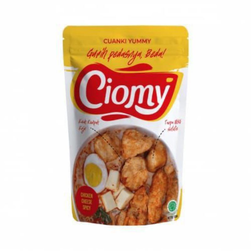 

Ciomy Cheese Spicy Halal non Msg