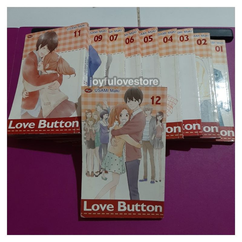 [PRELOVED/SECOND] OBRAL KOMIK MANGA JEPANG LOVE BUTTON by Usami Maki