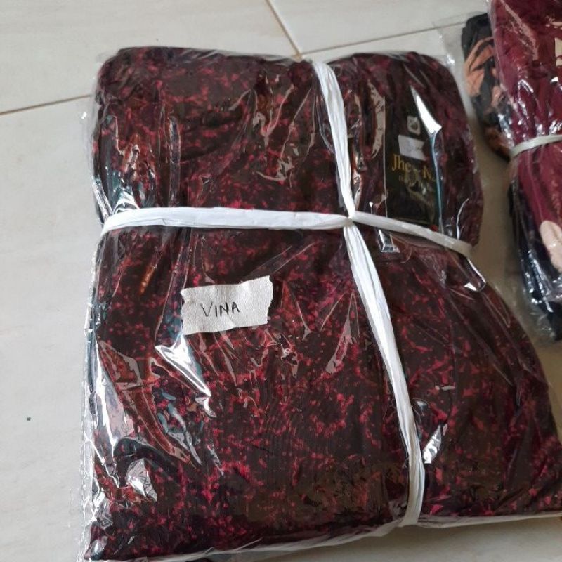 gamis rempel dan midi dress