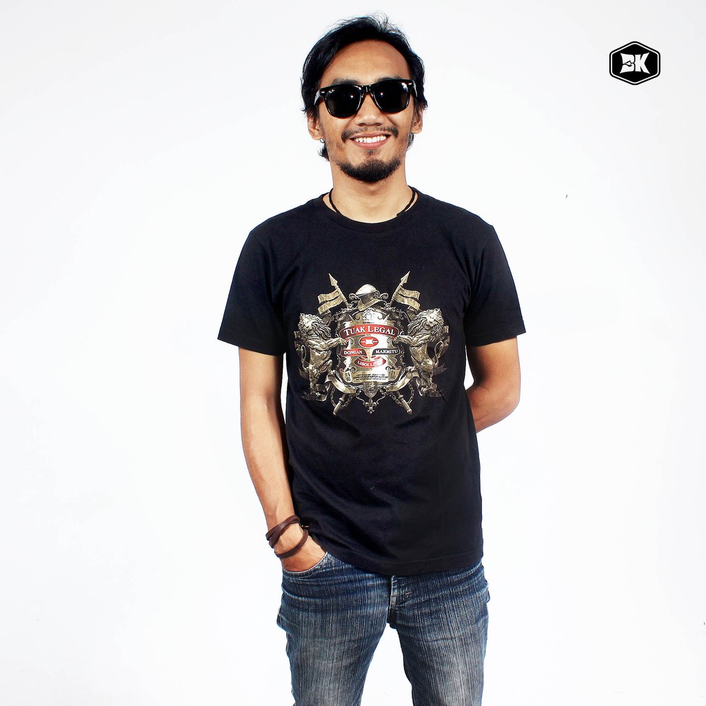 BK ETHNIC | Kaos T-Shirt Etnis Suku Batak |Kaos Basic Batak | TUAK LEGAL