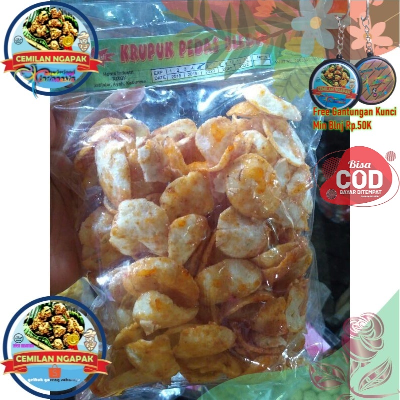 

Kerupuk Karag Pedas - Kerupuk Pedas Enak Bikin Nagih WonderFood Indonesia