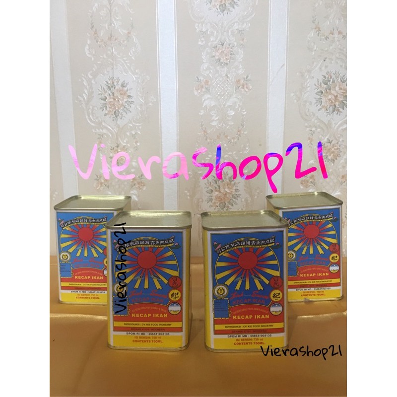 

Kecap ikan kaleng matahari kie sheng heng 750ml