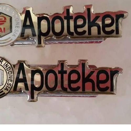 Pin magnet apoteker /pin apoteker