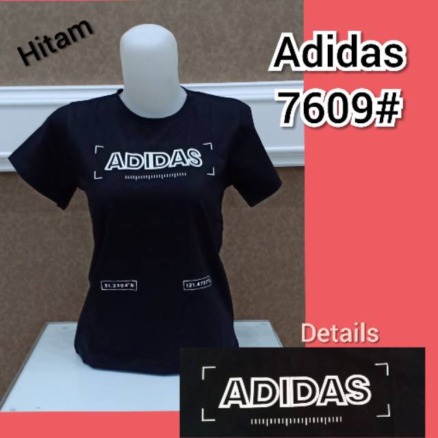 Baju Atasan Sport Training Cotton Adidas 7609
