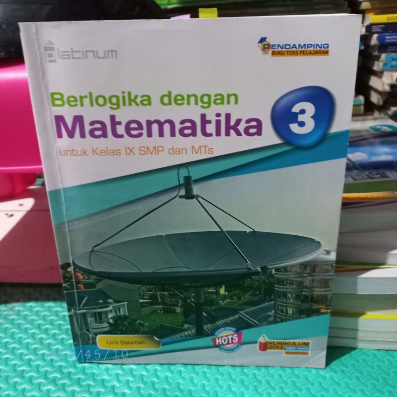 BUKU BEKAS MATEMATIKA SMP kelas 3 platinum
