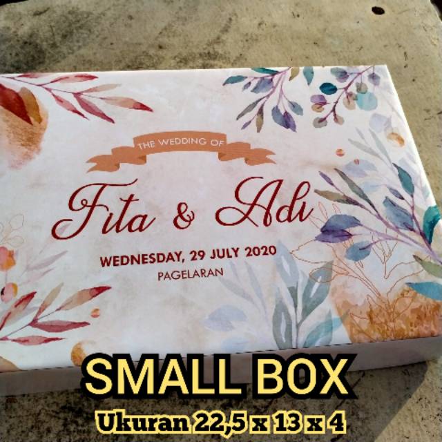 

SMALL Box Bridesmaid Uk 22,5 x 13,5 x 4 cm