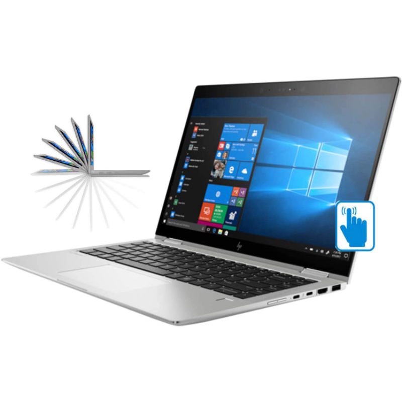 HP EliteBook X360 830 G6 i5-8365U 8GB 256GB 13.3 FHD Touchscreen (BEKAS GRADE A) - Silver