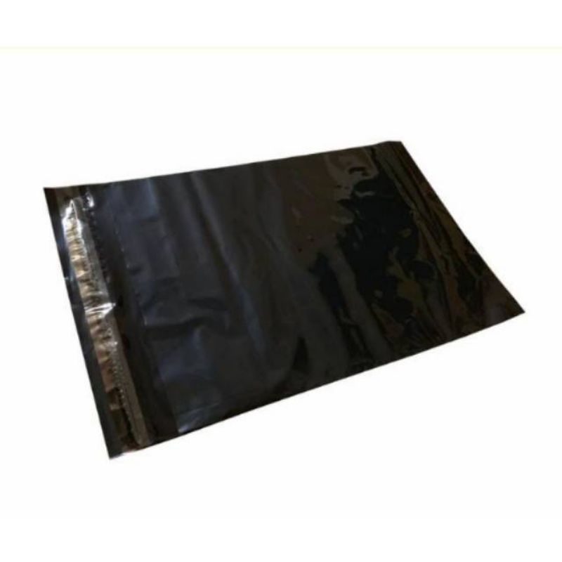 PLASTIK POLYMAILER Ukuran 15x25 cm Packing Warna Hitam Harga per ikat Murah Mysunstore