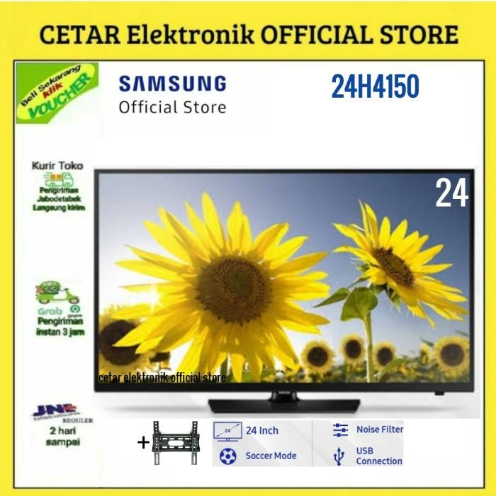 Samsung Led TV 24 inch 24H4150 + breket led 22-32 inch