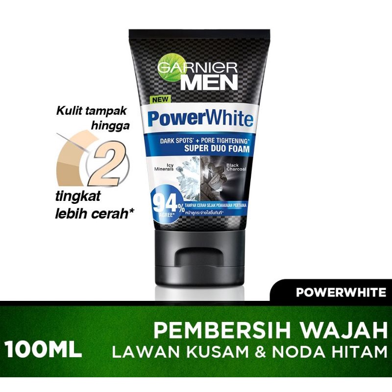 Garnier Men Facial Foam | Sabun muka Pria 100ml