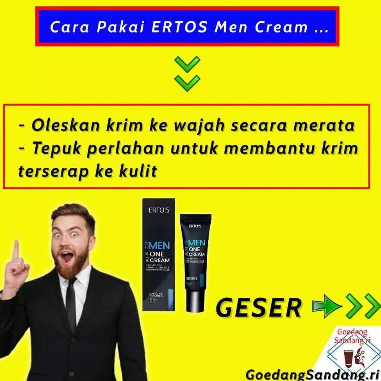 Koleksi's hari's ini Pemutih Wajah Pria Skincare Perawatan Cream Krim Pencerah Muka Cowok Murah BPOM