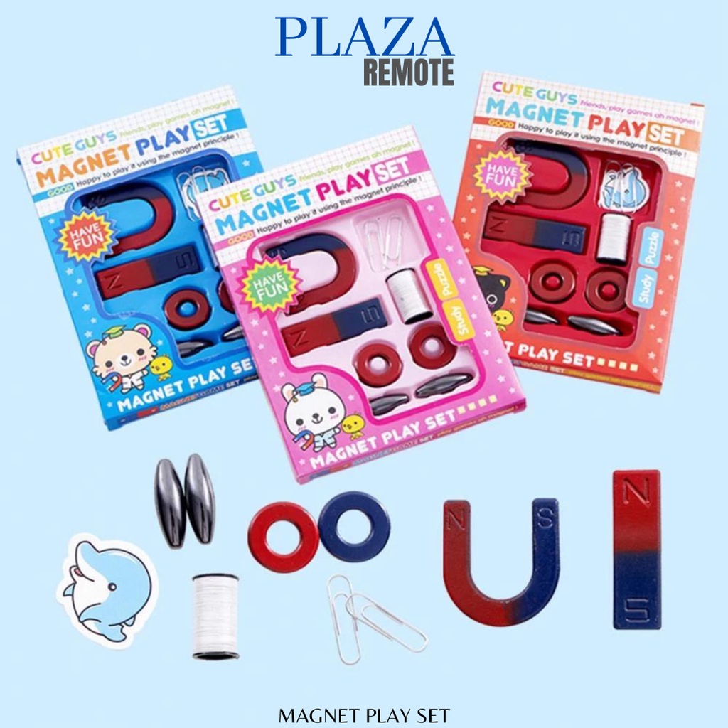 MAGNET PLAY SET I O U 10IN1