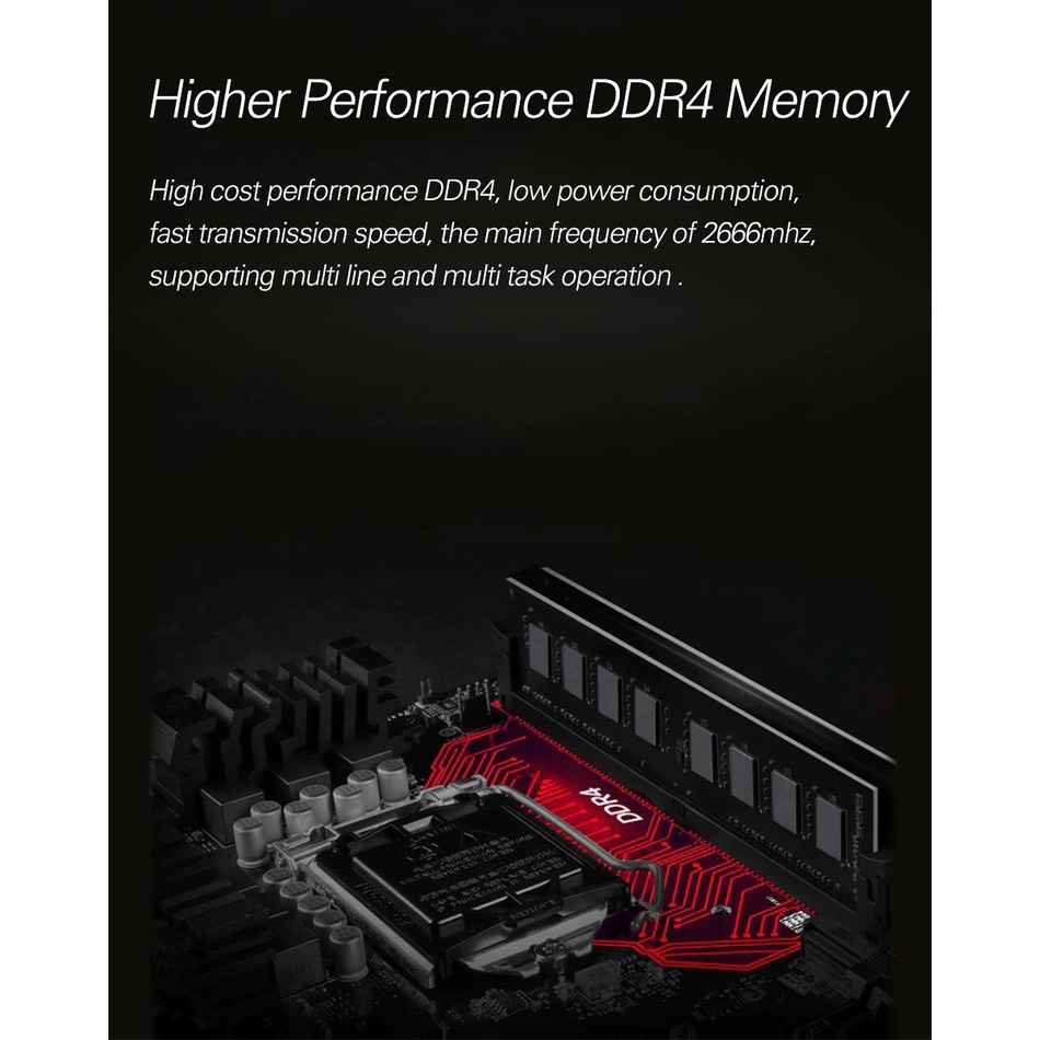 RAM HIKVISION DDR4 U-DIMM 4GB 2666Mhz | Longdimm Memory PC 2666