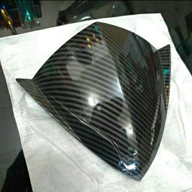 Visor carbon beat injeksi atau visor karbon beat injeksi