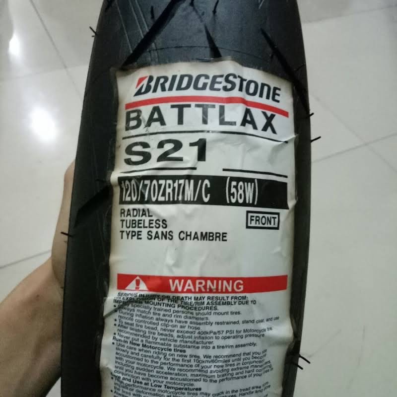 BAN BATTLAX S21 120-70-17