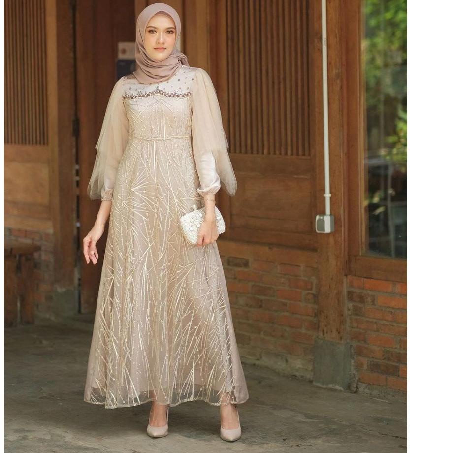 ((TERLARIS)) BAJU GAMIS BATIK COUPLE GAMIS BROKAT KONDANGAN DRESS BURKAT BORKAT TILE BATIK MUSLIM WA