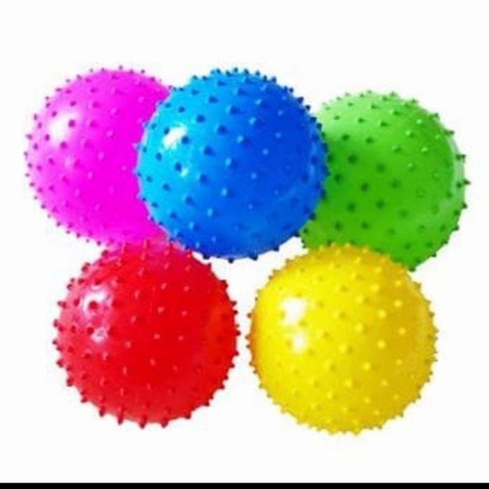 Bola Karet Duri Besar Mainan Bola Anak