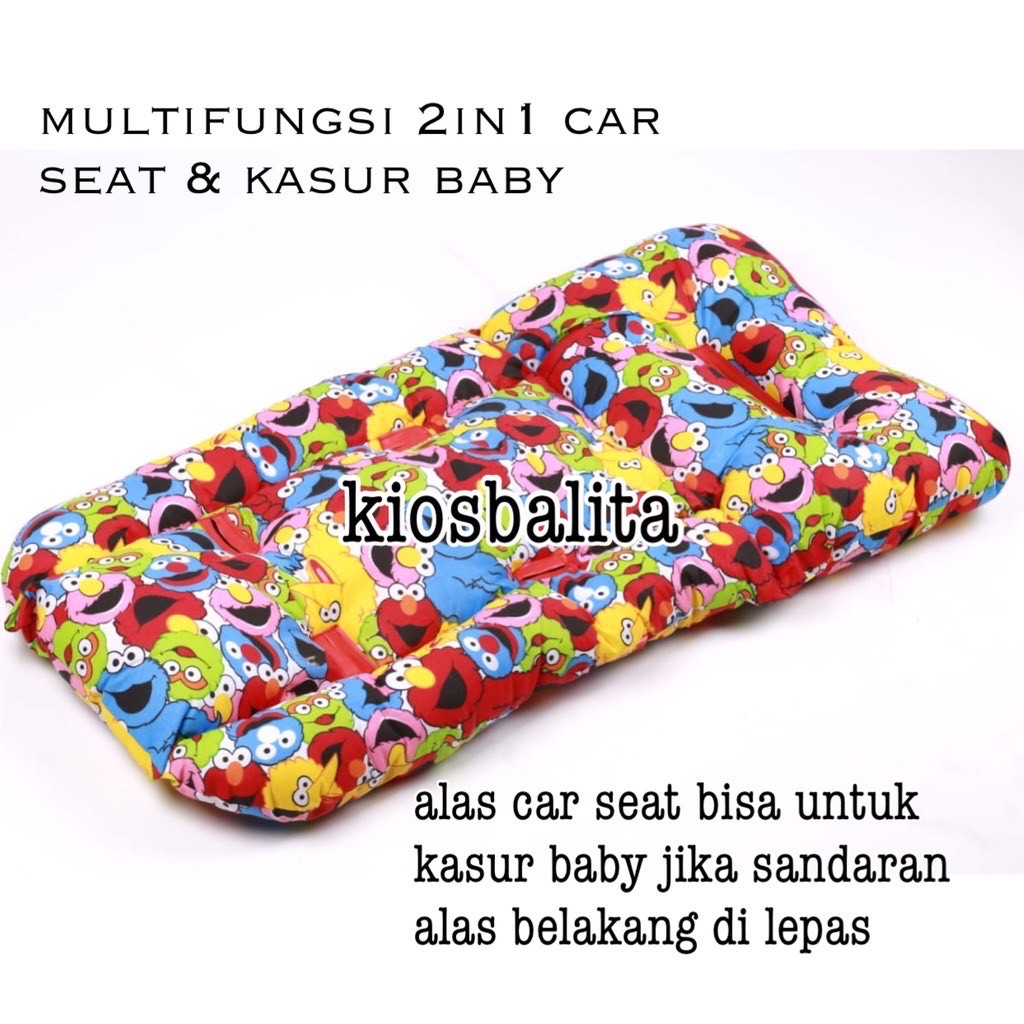 PROMO!! 3IN1 CAR SEAT PORTABLE PREMIUM/ALAS DUDUK KURSI BAYI/ALAS STROLER/ALAS BABY CHAIR/ BOUN