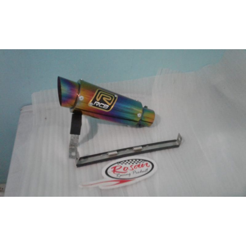 silincer knalpot rcb pelangi inlet 50mm