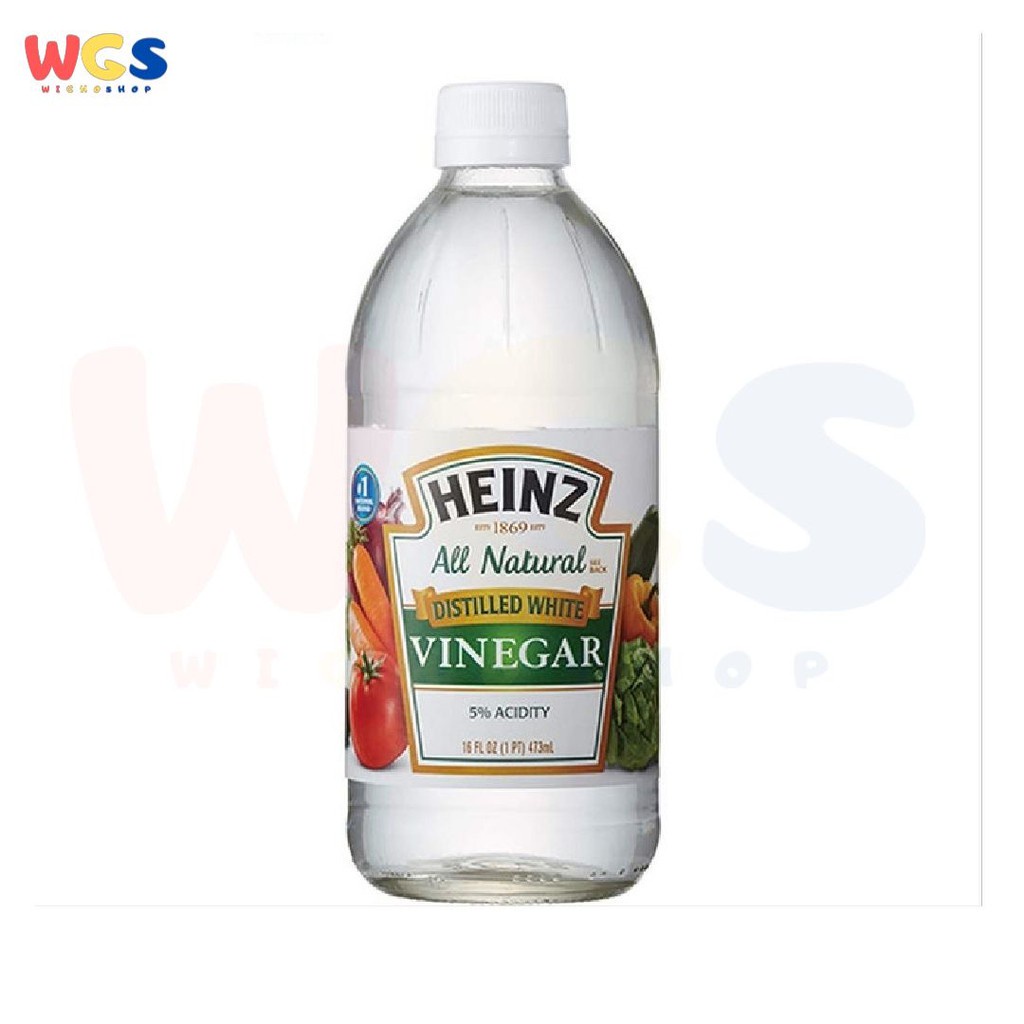 Heinz All Natural Distilled White Vinegar 5% Acidity 16 fl oz 473ml