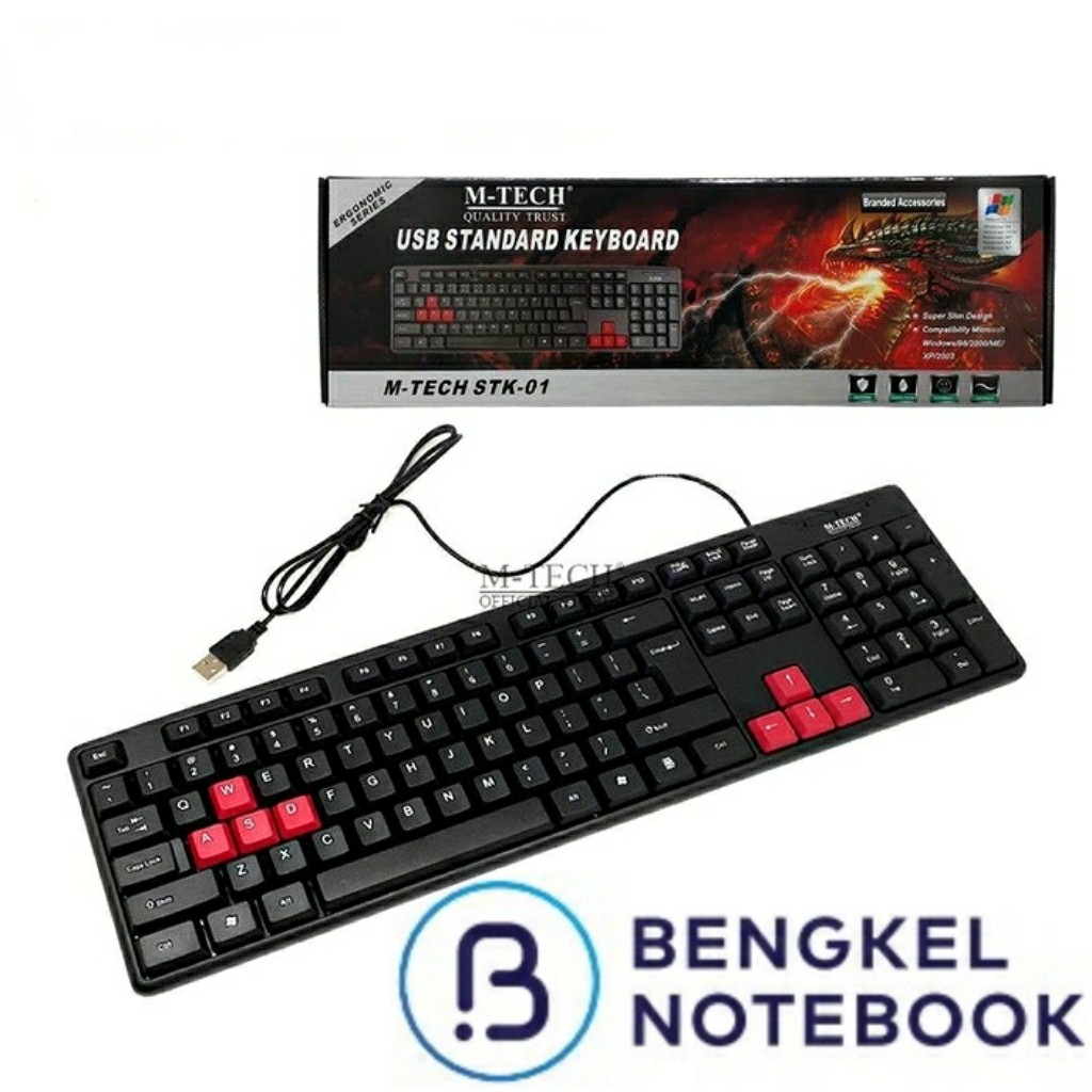 Keyboard PC USB Mtech STK-01 M-Tech