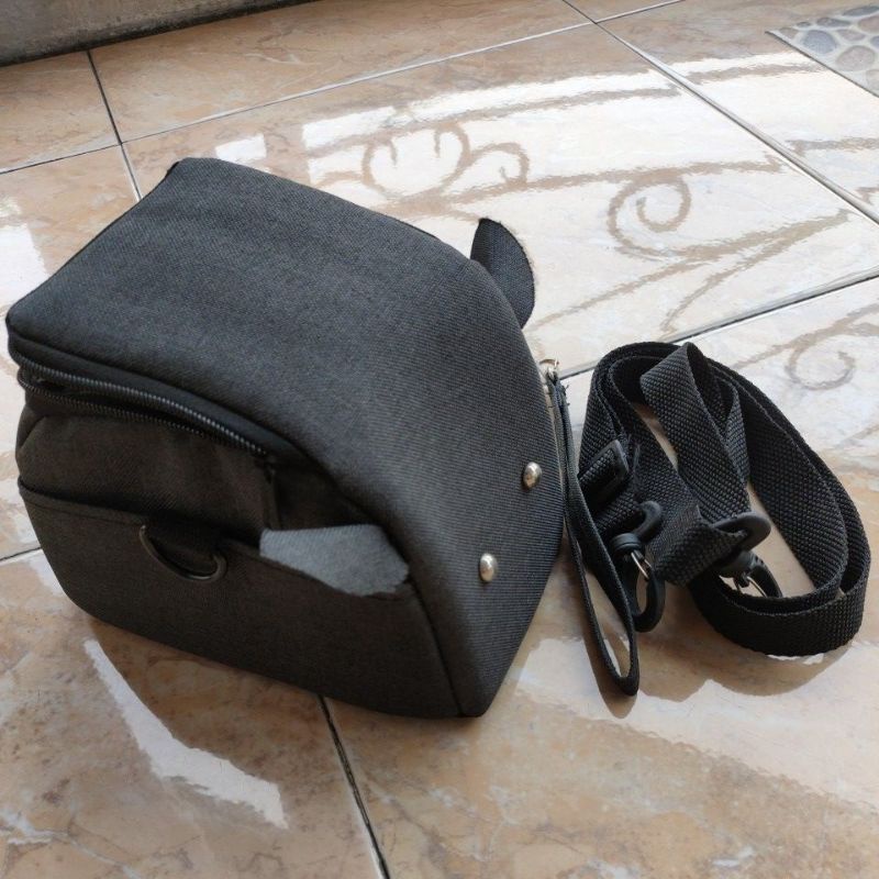 Jual Tas Kamera Mirrorles Nikon Canon Sony Model Mouse (Preloved New ...