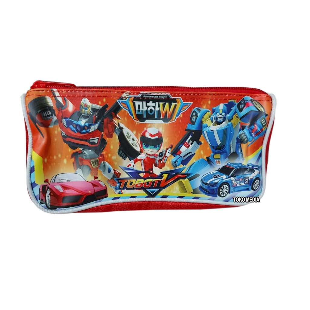 BEST SELLER!! Tempat Pensil Karakter Bahan Tebal Batman Spiderman dll (Boys Series)-TOBOT